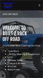 Mobile Screenshot of built2rockoffroad.com